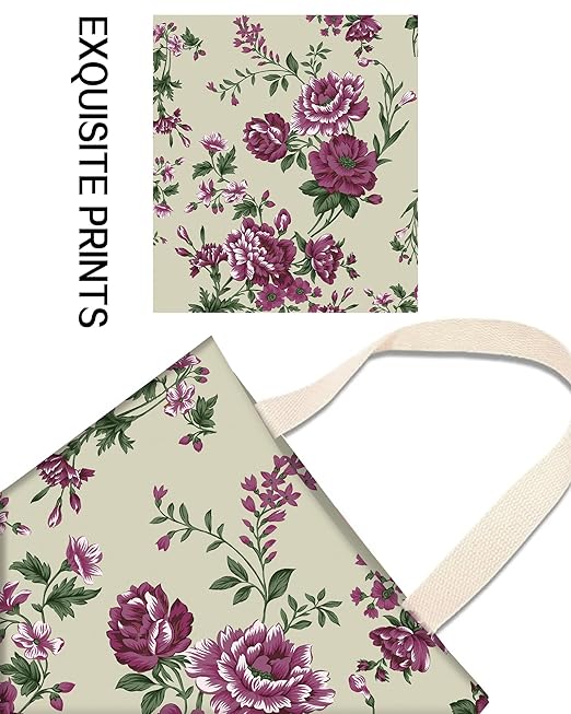 Car Trash Can, Durable Hanging Car Trash Garbage Bag, Cute Automotive Garbage Cans Organizer, Vintage Rose Floral