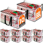 RoomHacks Clear Heavy Duty Extra Large Moving Bags, Reinforced Handle & Double Zipper, Storage Bags Alternative to Moving Box