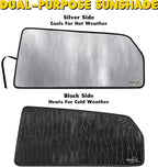 GalaxyAutoShield Custom Fit Rear Side 2nd Row Window Sunshades (2pcs) for 2020 2021 2022 2023 2024 2025 2026 Lincoln Corsair SUV, Insulated Privacy Accessories Blockout UV Reflector Protection