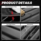 LASFIT 5FT Bed Liner for Jeep Gladiator JT 2026 2025 2024 2023 2022 2021 2020 (60 inches), All Weather TPE Custom Fit Truck Bed Mat Truck Cargo Bed Liner, Black