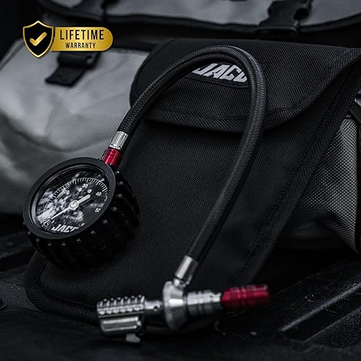 JACO Lightning RX4 Tire Deflator with Gauge | Rapid Quick-Connect Off Road 4x4 Air Down Tool