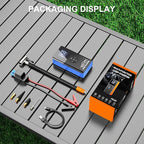 Jump Starter with Air Compressor, 8000A 180PSI, Portable Car Battery Jump Starter (All Gas/12L Diesel) 12V Automobile Jump