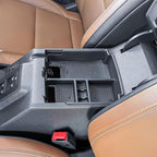 RUNROAD Center Console Organizer Tray Compatible with 2025 2026 Ford Bronco 4-Door Accessories, Insert Armrest Storage Tray Middle Console Dividers Glove Compartment (NOT for Bronco 2-Doors/Sport)