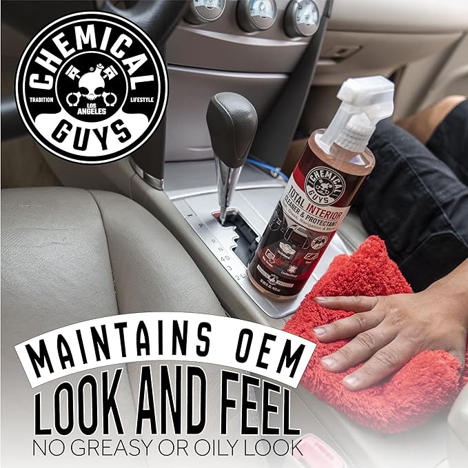 Chemical Guys SPI22516 Total Interior Cleaner & Protectant (Safe on Dash, Leather, Vinyl, Plastics, Trim, Glass, Fabric & Mor