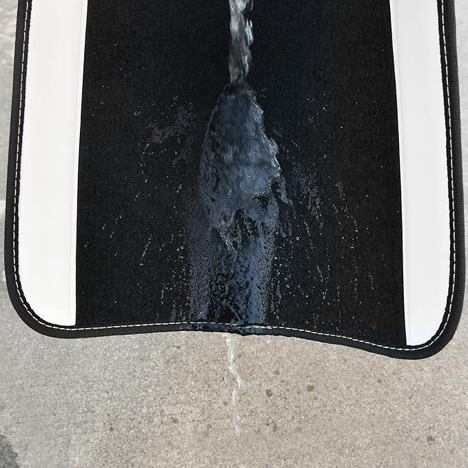 CAR PASS Waterproof Universal Fit Car Floor Mats, Car Mats Fit for SUV,Vans,sedans, Trucks,Set of 4pcs Car Carpet with Driver