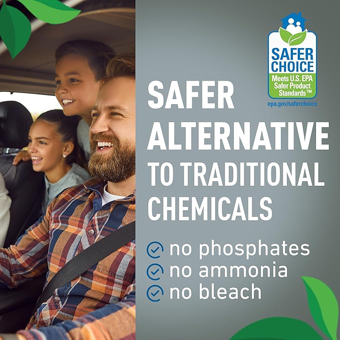 CLR Brands Automotive Calcium, Lime & Rust Remover Spray, 22 oz., Cleaning Spray for Multiple Surfaces, EPA Safer Choice Cert