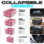 FORTEM Trunk Organizer with Cooler For SUV Car Trunk, Foldable Storage, Car Accessories for Women Men, Collapsible Bag, Perfect
