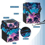 Car Trash Can – Multi-Purpose, Lightweight and Portable with Durable Water-Resistant Coating, No Installation Required, Practical and Ample Capacity, Variety of Colors.Coconut Tree