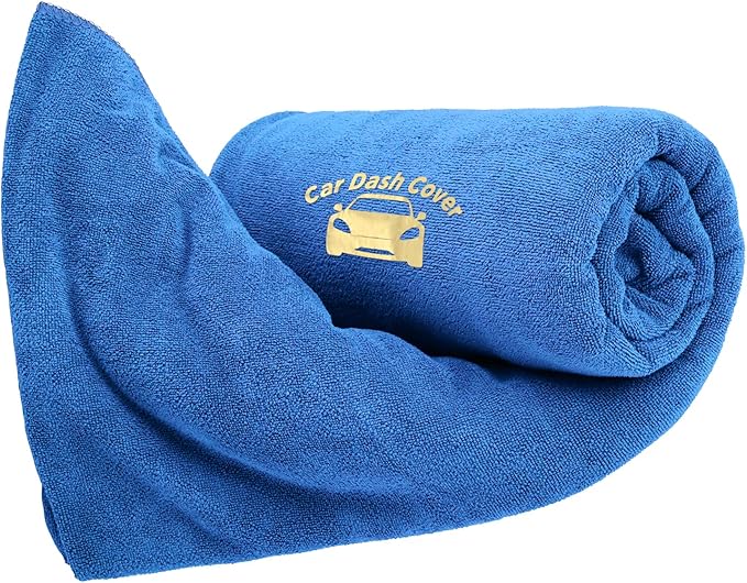 NEWISHTOOL Window Tint Tool Car Dash Cover Mat Carpet Protector, Absorbent Cloth Towel for Dashboard Protecting, Water Absorbing Mat Soak Shield Pad 30 inch x 70 inch