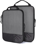 BAGSMART 6 Set /4 Set/2 Set Compression Packing Cubes for Travel, Lightweight Luggage Organizer Bags, Durable Space Saver Bag