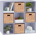 Best Choice Products Kids Bookcase 9-Cube Storage Organizer, 11in Shelf Opening, Bookshelf, Toy Storage, Customizable w/ 3 Re