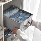 GRANNY SAYS Pants Organizer for Closet, Drawer Organizers for Clothing, Wardrobe Clothes Organizers with Divider, Clothes Org