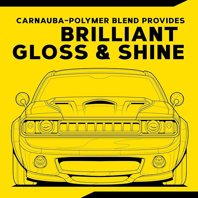 Meguiar's Gold Class Carnauba Plus Premium Liquid Wax Kit,Car Detailing Kit with a Pure Carnauba Wax Blend & Foam Applicator Pad for Keeping Glossy Paint Protected Like a Pro,16 Oz Bottle(Pack of 6)