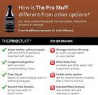 The Pro Stuff® Ultimate Leather Conditioner for Car Interior & Seats | UV Protection, Deep Restoration and Shine | Easy Apply