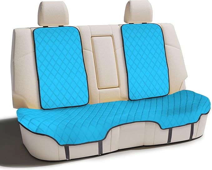 FH Group Car Seat Cushion Neosupreme Automotive Seat Cushions - Universal Fit, Rear Car Seat Cushion, Car Seat Cushions with 