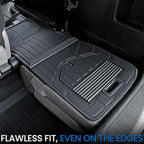Cargo Mat for 2018-2026 Honda Odyssey Fold Down 3rd Row Seat into The Well, All Weather TPE Trunk Cargo Liner Mat Accessories(Cargo Liner for Stowed Flat 3rd-Row Seating)