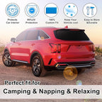 TINGLU Window Shades for Kia Sorento SUV 2021-2025 2026 Accessories Side Full Windows Rear Triangular Windshield Sun Shade Sun UV Rays & Privacy Protection for Camping,Napping,and Relaxing 8PCS