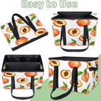 Reusable Grocery Bag, Foldable Large Shopping Tote Bag for Groceries Kitchen Picnic Car Trunk