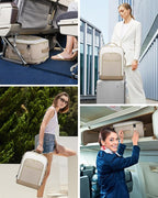 LOVEVOOK Large Travel Backpack for Women, TSA Carry on Backpack for Airplanes, 40L Personal Item Travel Bag for Women fits 17