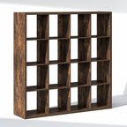 Furinno Cubic Closet Organizers and Storage, 16-Cube Closet Organizer, Open Shelf Closet Storage, Extra Thick Frame for Wardr