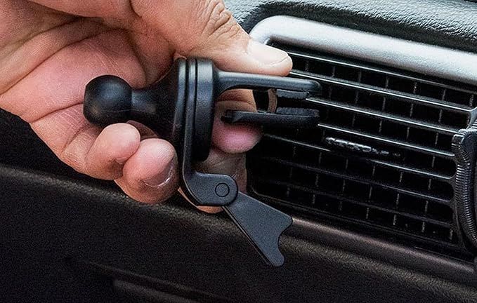 AutoExec Wheelmate Extreme Deluxe Car Steering Wheel Tray Vehicle Desk, Army Green with Phone Vent Clip (for Thicker Steering Wheel)