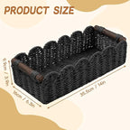 Toilet Paper Storage Basket Bathroom Counter Organizer Wicker Baskets for Organizing Cute Basket for Bedroom Nursery Room Kit