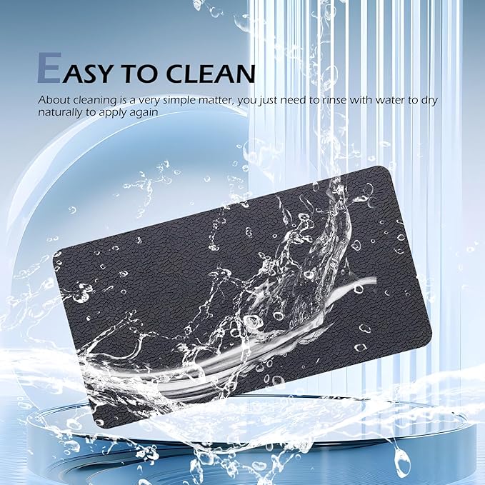 leechio 1 PC Car Dashboard Non Slip Mat, Universal Dash Rubber Pad, Lengthen High Temperature Resistant Central Control Instr