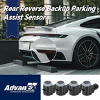 4Pcs 15239247 Reverse Backup Parking Assist Sensor Compatible with Express/Silverado/Suburban GMC Sierra/Yukon Enclave Escala