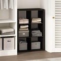 Furinno Cubic Closet Organizers and Storage, 6-Cube Closet Organizer, Open Shelf Closet Storage, Extra Thick Frame for Wardro