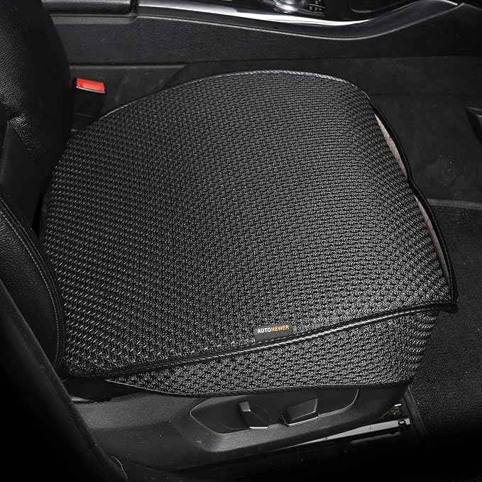 Auto Newer Breathable Universal Four Seasons Car Seat Covers, Luxury Car Seat Cushion,Protectors for Front Seat Bottoms,Compa