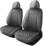 Leather Car Seat Covers, Breathable and Waterproof Napa Leather Automotive Seat Cover, Universal Interior for Cars,Sedans, SU