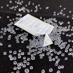 Food Grade Silica Gel Desiccant Packets, 2 Gram 250Pcs Desiccant Packs for Moisture Control, Rechargeable Silica Gel Packets 