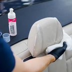 Gyeon Leather Set Strong All‑in‑One Car Leather Cleaner and Ceramic Coat Kit for Interior Protection Deep Clean Oil Removal M