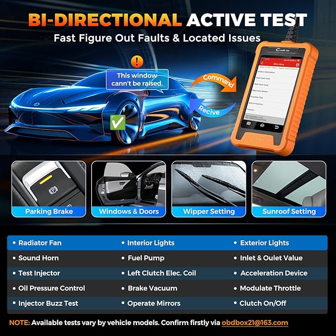LAUNCH Creader Elite for Land Rover Jaguar OBD2 Scanner, Full System Diagnostic Tool, Bi-Directional Scan Tool, All Reset