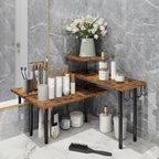 Homode Kitchen Countertop Organizer - 3 Tier Corner Shelf, Bathroom Counter Organizer, Spice Rack, Coffee Bar, Over Sink, Rus