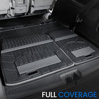 Cargo Mat for 2018-2026 Honda Odyssey Fold Down 3rd Row Seat into The Well, All Weather TPE Trunk Cargo Liner Mat Accessories(Cargo Liner for Stowed Flat 3rd-Row Seating)