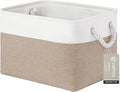 Large Storage Baskets- 15x11x10 inch Storage Bins for Shelves and Closet Organizing, Foldable Fabric Bin for Home Organizatio