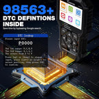 VDIAGTOOL VD30 Pro Car Code Reader, OBD2 Scanner Diagnostic Tool for Cars and Trucks, Check Engine Code Reader, OBD2 Scanner