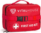 346-Piece First Aid Kit with Tourniquet & Steri-Strips – Physician-Designed Emergency & Trauma Supplies, Waterproof Survival 