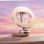 LISEN for iPhone MagSafe Car Mount, [Girls Recommend] Ultra Magnetic Phone Holder for Car Universal 360 Dashboard Phone Holde Magsafe Accessories for iPhone17 Pro Max Air 16 15 14 13 12 Rose Gold