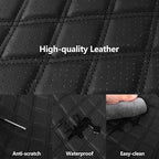 Car Seat Covers Full Set, Breathable and Waterproof Napa Leather Car Seat Cover, Interior Universal Fit for Cars, Sedans, SUV