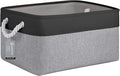 Large Storage Baskets- 15.7x11.8x8.26 inch Storage Bins for Shelves and Closet Organizing, Foldable Fabric Bin for Home Organ
