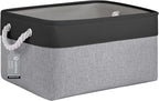 Large Storage Baskets- 15.7x11.8x8.26 inch Storage Bins for Shelves and Closet Organizing, Foldable Fabric Bin for Home Organ