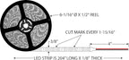 Optronics UCL90CB White LED Strip Light