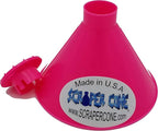 SCRAPER CONE®️ 3 Pack The Original Ice Scraper, Snow Removal Made in The USA Magical Frost Removal Funnel Shaped Cleaning Tool Car Windshield Deicer Magic Scrapers Instascrape Round Shovel Brush