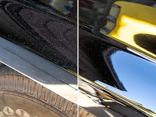 Meguiar's M205 Mirror Glaze Ultra Finishing Polish, Easy-to-Use Formula for Impeccable Shine, Multiple Ways to Apply Mirror Glaze, Removes Defects and Swirls for a High Gloss, 8 Oz Container