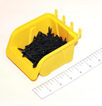 WallPeg Peg board Bin Kit - Kit PB-4 - Pegboard Accessories for Garage Storage & Tool Organizer - Workbench Bins Pegboard Acc