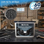 Moisture Absorbers, Efficient Activated Charcoal Humidity Absorber & Odor Absorber Boxes, Refillable Car Dehumidifier for