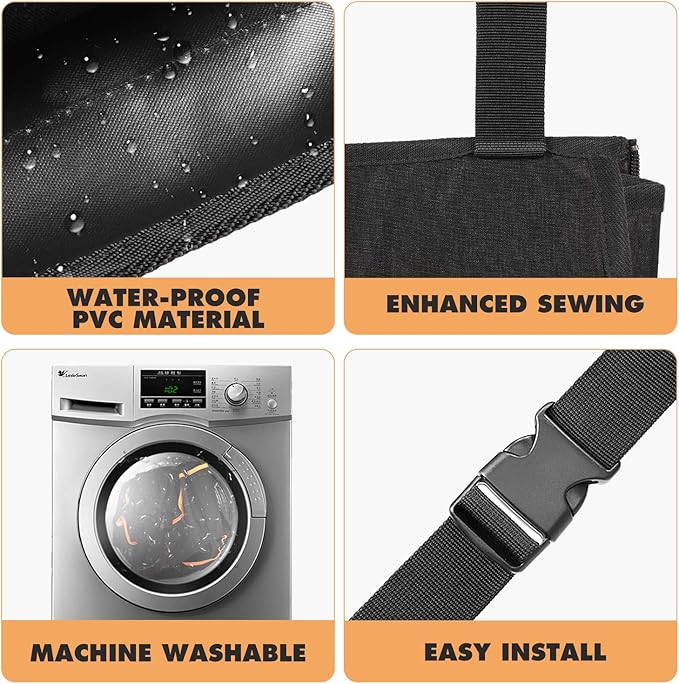 FINPAC Car Trunk Organizer and Storage, Detachable Seat Back Hanging Organizers Storage with Zippers, Large Capacity Car