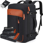 Lumesner Carry on Travel Backpacks, Extra Large 40L Flight Approved Bag for Men & Women,Expandable Suitcase Backpack With 4 P